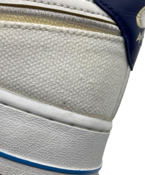 NIKE（ナイキ）NIKE (ナイキ) AIR FORCE 1 Premium（エアフォース1） ホワイト×ネイビー サイズ:27.5cmの古着・服飾アイテム