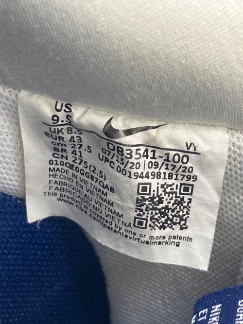 NIKE（ナイキ）NIKE (ナイキ) AIR FORCE 1 Premium（エアフォース1） ホワイト×ネイビー サイズ:27.5cmの古着・服飾アイテム