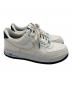 中古・古着 NIKE (ナイキ) AIR FORCE 1 Premium（エアフォース1） ホワイト×ネイビー サイズ:27.5cm：7000円