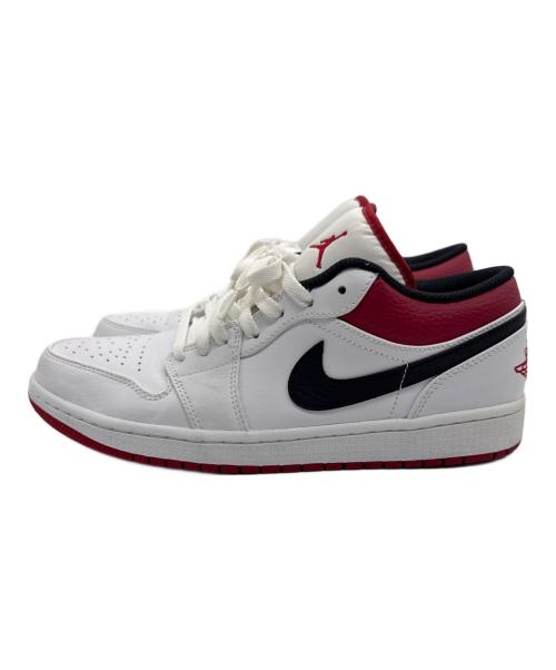 NIKE（ナイキ）NIKE (ナイキ) ローカットスニーカー ホワイト×レッド サイズ:27.5cmの古着・服飾アイテム