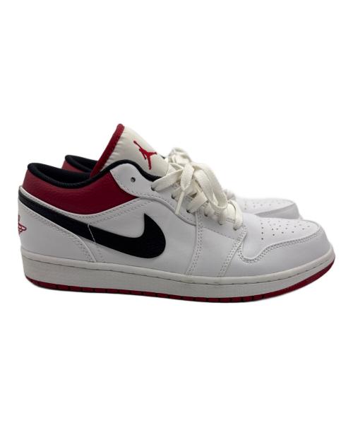NIKE（ナイキ）NIKE (ナイキ) ローカットスニーカー ホワイト×レッド サイズ:27.5cmの古着・服飾アイテム