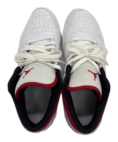 NIKE（ナイキ）NIKE (ナイキ) ローカットスニーカー ホワイト×レッド サイズ:27.5cmの古着・服飾アイテム