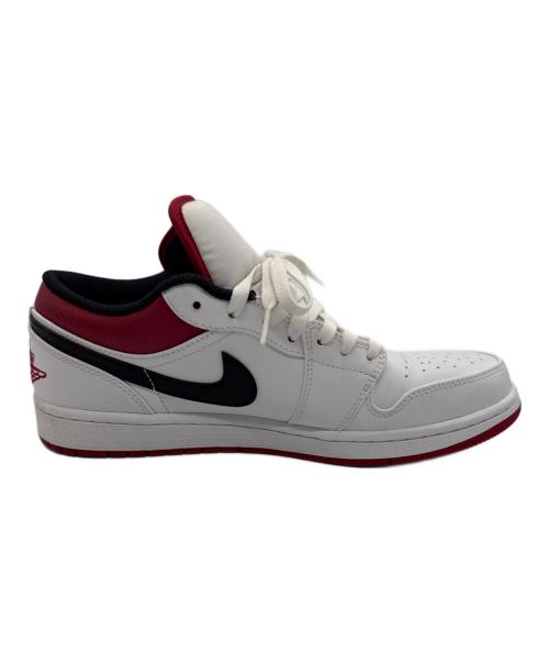 NIKE（ナイキ）NIKE (ナイキ) ローカットスニーカー ホワイト×レッド サイズ:27.5cmの古着・服飾アイテム