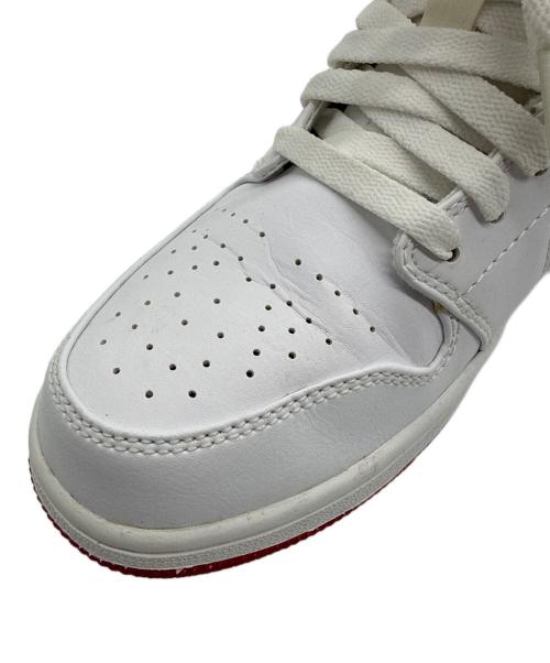 NIKE（ナイキ）NIKE (ナイキ) ローカットスニーカー ホワイト×レッド サイズ:27.5cmの古着・服飾アイテム