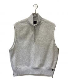 DAIWA PIER39（ダイワ ピア39）の古着「TECH SWEAT ZIP VEST PULLOVER」｜グレー