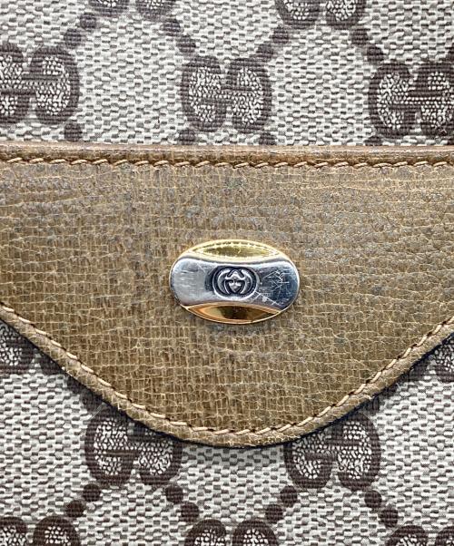 GUCCI（グッチ）GUCCI (グッチ) OLD GUCCI シェリーライン トートバッグ ベージュの古着・服飾アイテム