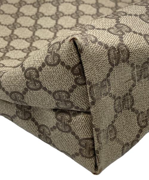 GUCCI（グッチ）GUCCI (グッチ) OLD GUCCI シェリーライン トートバッグ ベージュの古着・服飾アイテム