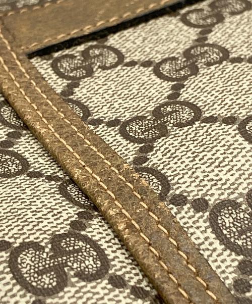 GUCCI（グッチ）GUCCI (グッチ) OLD GUCCI シェリーライン トートバッグ ベージュの古着・服飾アイテム