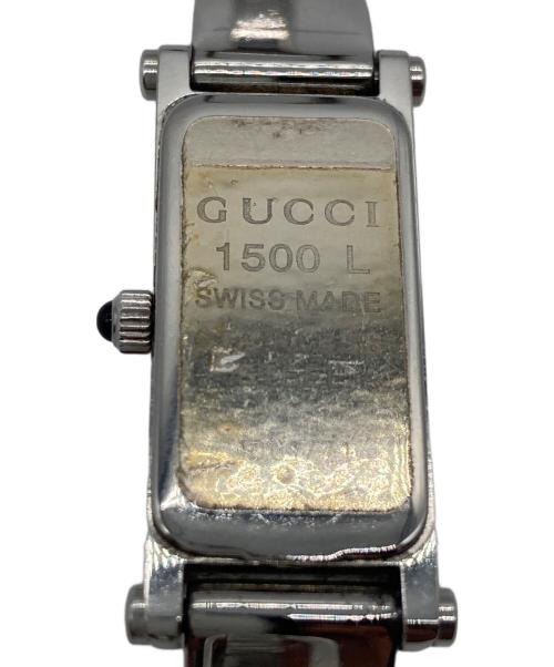 GUCCI（グッチ）GUCCI (グッチ) リストウォッチ ブラックの古着・服飾アイテム