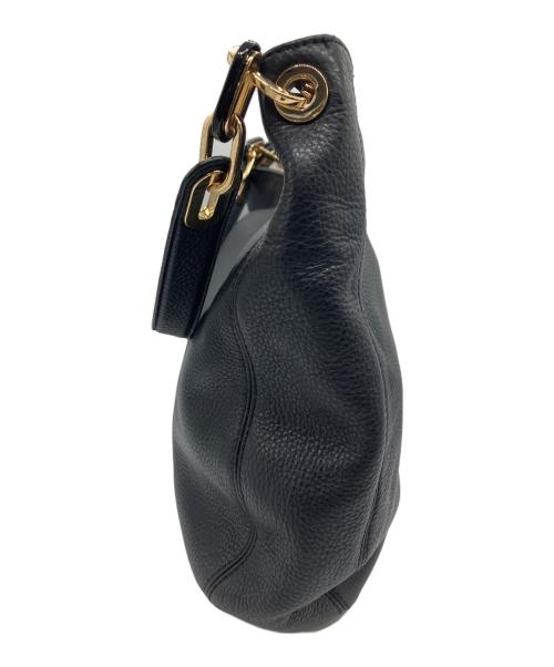 MICHAEL KORS（マイケル・コース）MICHAEL KORS (マイケル・コース) ワンショルダーバッグ ブラックの古着・服飾アイテム