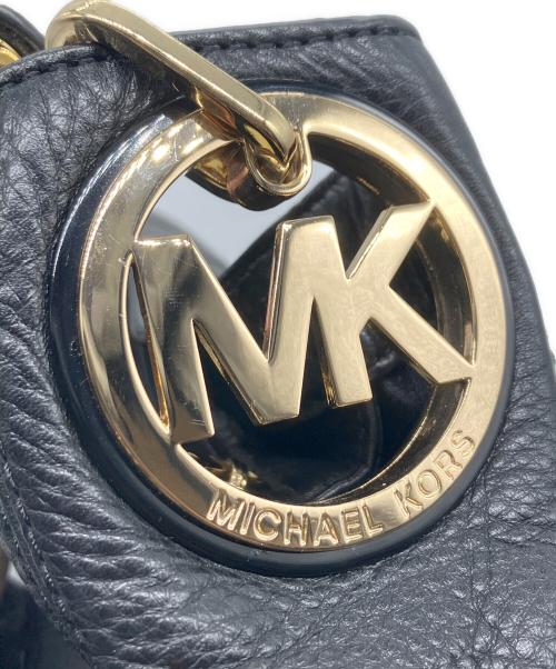 MICHAEL KORS（マイケル・コース）MICHAEL KORS (マイケル・コース) ワンショルダーバッグ ブラックの古着・服飾アイテム