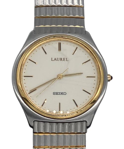 SEIKO（セイコー）SEIKO (セイコー) 腕時計　ローレル シルバーカラー×ゴールドカラーの古着・服飾アイテム