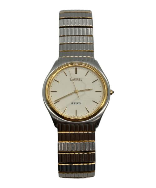 SEIKO（セイコー）SEIKO (セイコー) 腕時計　ローレル シルバーカラー×ゴールドカラーの古着・服飾アイテム