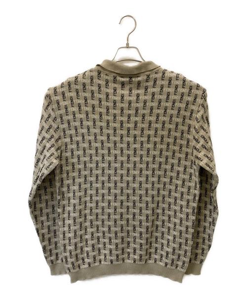 FENDI（フェンディ）FENDI (フェンディ) 薄手ニット ベージュ サイズ:50の古着・服飾アイテム