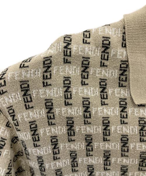 FENDI（フェンディ）FENDI (フェンディ) 薄手ニット ベージュ サイズ:50の古着・服飾アイテム