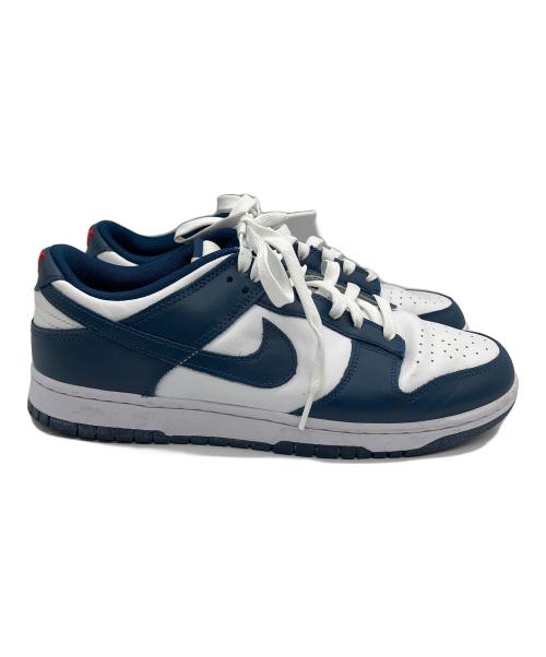 NIKE（ナイキ）NIKE (ナイキ) DUNK LOW RETRO ホワイト×ネイビー サイズ:27.5cmの古着・服飾アイテム