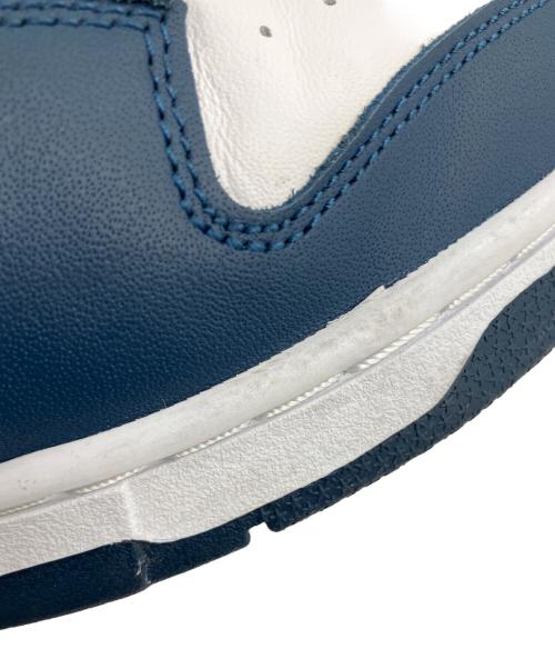 NIKE（ナイキ）NIKE (ナイキ) DUNK LOW RETRO ホワイト×ネイビー サイズ:27.5cmの古着・服飾アイテム