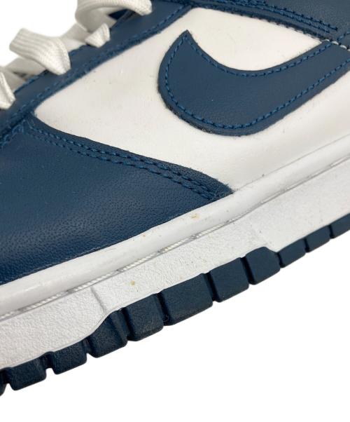 NIKE（ナイキ）NIKE (ナイキ) DUNK LOW RETRO ホワイト×ネイビー サイズ:27.5cmの古着・服飾アイテム