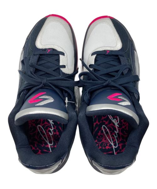 NIKE（ナイキ）NIKE (ナイキ) バスケットシューズ ネイビー×ホワイト サイズ:cm28 未使用品の古着・服飾アイテム