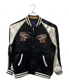 CROWS×WORST（クローズ×ワースト）の古着「リバーシブルスカジャン」｜ブラック×ネイビー