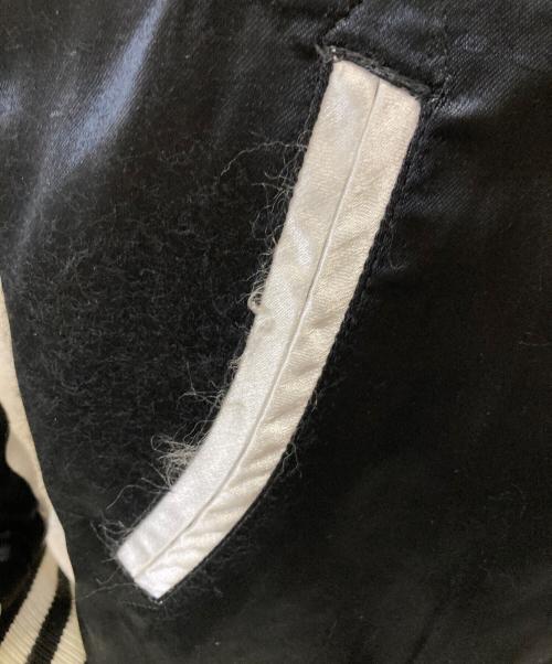 CROWS（クローズ）CROWS (クローズ) WORST (ワースト) リバーシブルスカジャン ブラック×ネイビー サイズ:XLの古着・服飾アイテム