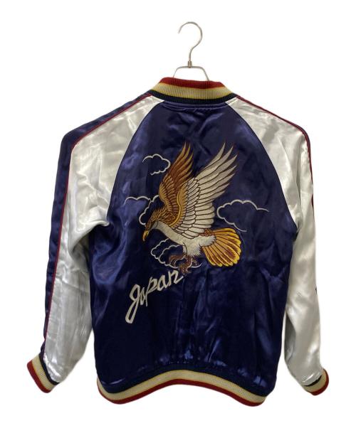 CROWS（クローズ）CROWS (クローズ) WORST (ワースト) リバーシブルスカジャン ブラック×ネイビー サイズ:XLの古着・服飾アイテム