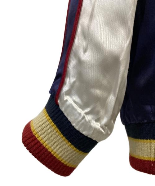 CROWS（クローズ）CROWS (クローズ) WORST (ワースト) リバーシブルスカジャン ブラック×ネイビー サイズ:XLの古着・服飾アイテム