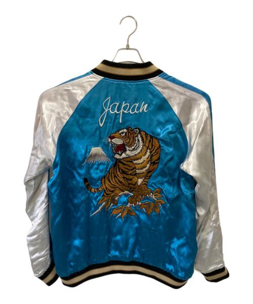 CROWS（クローズ）CROWS (クローズ) WORST (ワースト) リバーシブルスカジャン ブラック×ブルー サイズ:XLの古着・服飾アイテム