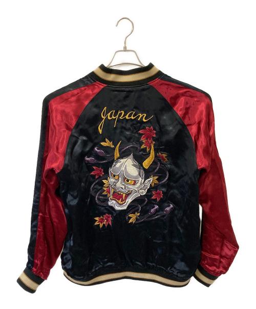 CROWS（クローズ）CROWS (クローズ) WORST (ワースト) リバーシブルスカジャン ブラック×ブルー サイズ:XLの古着・服飾アイテム