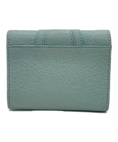 SEE BY CHLOE（シーバイクロエ）SEE BY CHLOE (シーバイクロエ) 3つ折り財布 ブルーの古着・服飾アイテム
