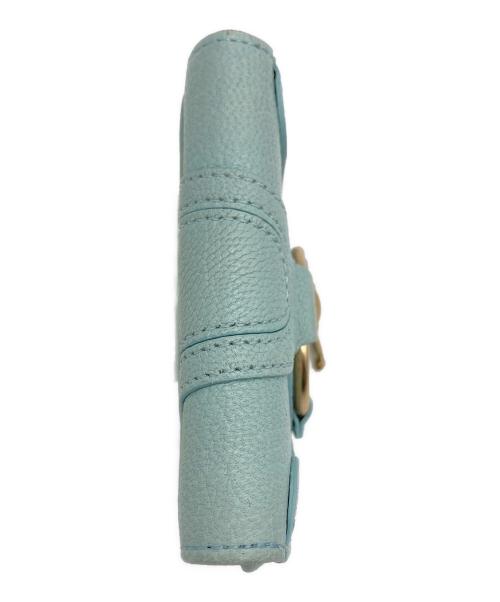 SEE BY CHLOE（シーバイクロエ）SEE BY CHLOE (シーバイクロエ) 3つ折り財布 ブルーの古着・服飾アイテム