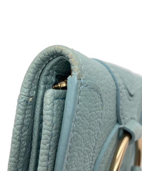 SEE BY CHLOE（シーバイクロエ）SEE BY CHLOE (シーバイクロエ) 3つ折り財布 ブルーの古着・服飾アイテム