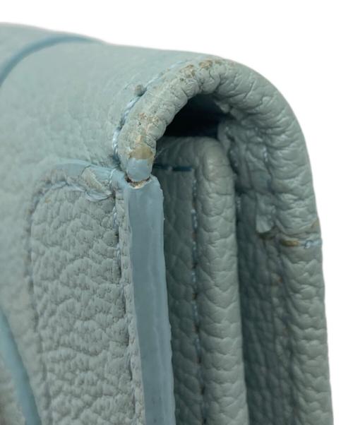 SEE BY CHLOE（シーバイクロエ）SEE BY CHLOE (シーバイクロエ) 3つ折り財布 ブルーの古着・服飾アイテム