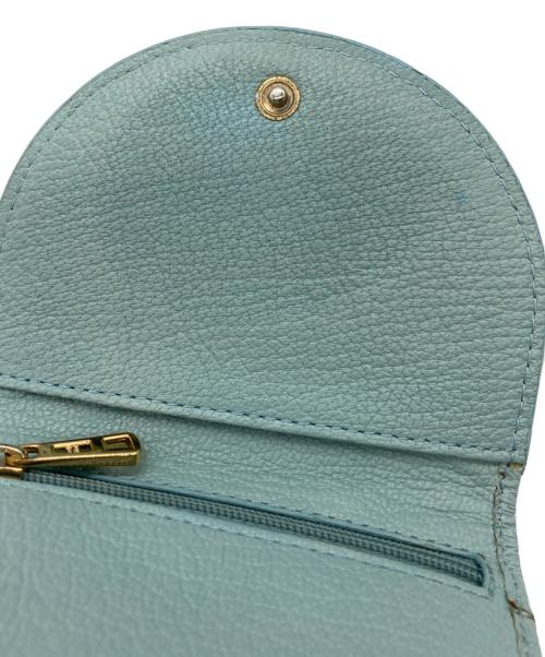 SEE BY CHLOE（シーバイクロエ）SEE BY CHLOE (シーバイクロエ) 3つ折り財布 ブルーの古着・服飾アイテム