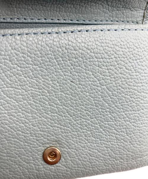 SEE BY CHLOE（シーバイクロエ）SEE BY CHLOE (シーバイクロエ) 3つ折り財布 ブルーの古着・服飾アイテム