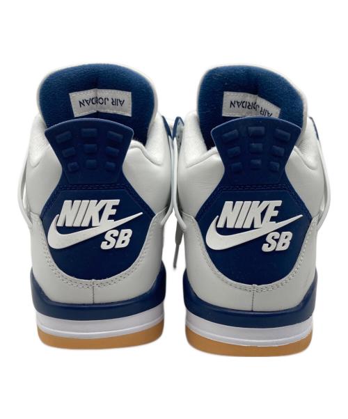 NIKE（ナイキ）NIKE (ナイキ) AIR JORDAN 4 RETRO SP ホワイト×ネイビー サイズ:cm26の古着・服飾アイテム