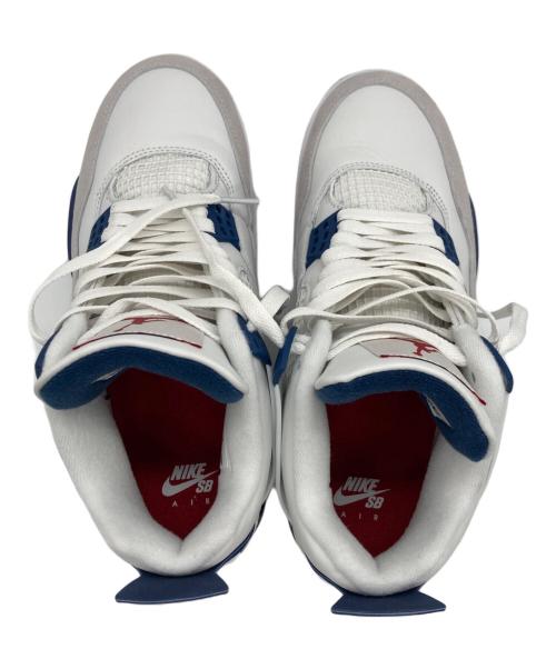 NIKE（ナイキ）NIKE (ナイキ) AIR JORDAN 4 RETRO SP ホワイト×ネイビー サイズ:cm26の古着・服飾アイテム