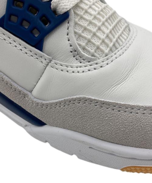 NIKE（ナイキ）NIKE (ナイキ) AIR JORDAN 4 RETRO SP ホワイト×ネイビー サイズ:cm26の古着・服飾アイテム