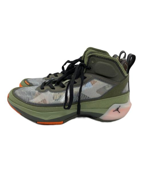 NIKE（ナイキ）NIKE (ナイキ) UNDEFEATED (アンディフィーテッド) AIR JORDAN 37 SP グリーン サイズ:US 8の古着・服飾アイテム