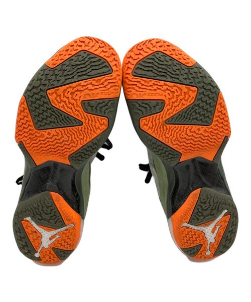 NIKE（ナイキ）NIKE (ナイキ) UNDEFEATED (アンディフィーテッド) AIR JORDAN 37 SP グリーン サイズ:US 8の古着・服飾アイテム