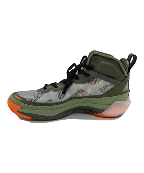 NIKE（ナイキ）NIKE (ナイキ) UNDEFEATED (アンディフィーテッド) AIR JORDAN 37 SP グリーン サイズ:US 8の古着・服飾アイテム