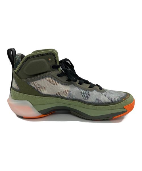 NIKE（ナイキ）NIKE (ナイキ) UNDEFEATED (アンディフィーテッド) AIR JORDAN 37 SP グリーン サイズ:US 8の古着・服飾アイテム