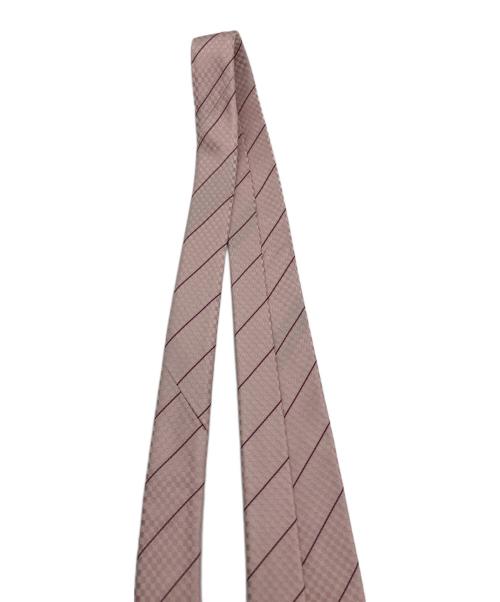 LOUIS VUITTON（ルイ ヴィトン）LOUIS VUITTON (ルイ ヴィトン) マイクロダミエ ネクタイ ピンク サイズ:不明の古着・服飾アイテム
