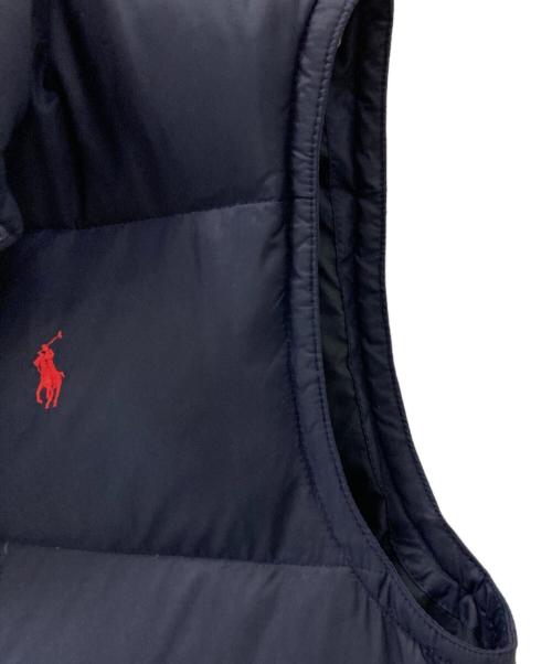 POLO RALPH LAUREN（ポロ・ラルフローレン）POLO RALPH LAUREN (ポロ・ラルフローレン) ダウンベスト ネイビー サイズ:Lの古着・服飾アイテム