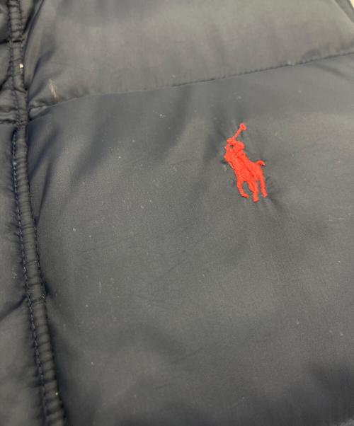 POLO RALPH LAUREN（ポロ・ラルフローレン）POLO RALPH LAUREN (ポロ・ラルフローレン) ダウンベスト ネイビー サイズ:Lの古着・服飾アイテム