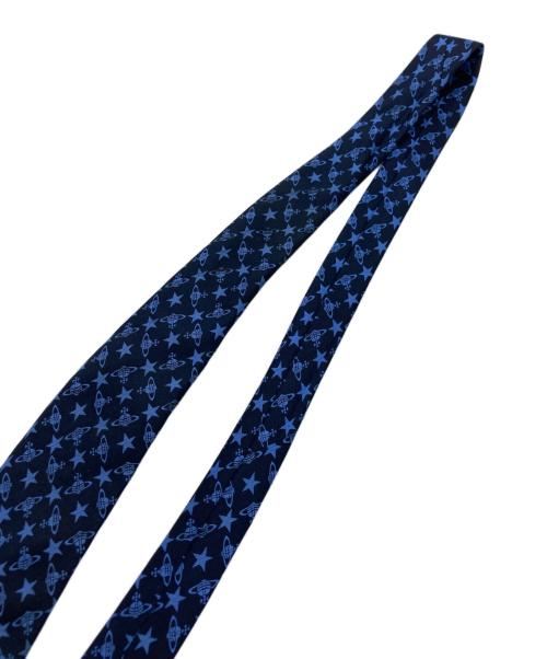 Vivienne Westwood（ヴィヴィアンウエストウッド）Vivienne Westwood (ヴィヴィアンウエストウッド) ネクタイ ネイビー サイズ:FREEの古着・服飾アイテム