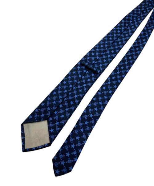 Vivienne Westwood（ヴィヴィアンウエストウッド）Vivienne Westwood (ヴィヴィアンウエストウッド) ネクタイ ネイビー サイズ:FREEの古着・服飾アイテム