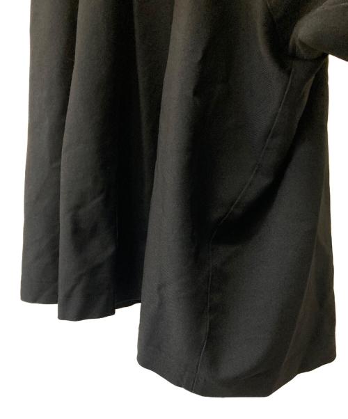 COMME des GARCONS COMME des GARCONS（コムデギャルソン コムデギャルソン）COMME des GARCONS COMME des GARCONS (コムデギャルソン コムデギャルソン) ポリエステル 製品加工 ドローストリング ボリューム スカートパンツ ブラック サイズ:Sの古着・服飾アイテム