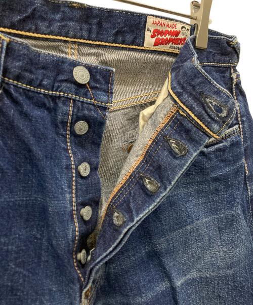 EVISU（エヴィス）EVISU (エヴィス) SIOTANI BROTHERS (塩谷ブラザーズ) デニムパンツ インディゴ サイズ:36の古着・服飾アイテム