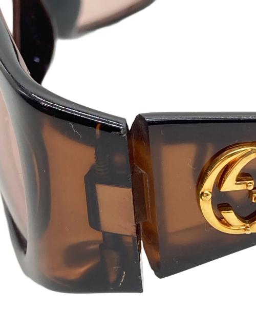 GUCCI（グッチ）GUCCI (グッチ) サングラス ブラウンの古着・服飾アイテム